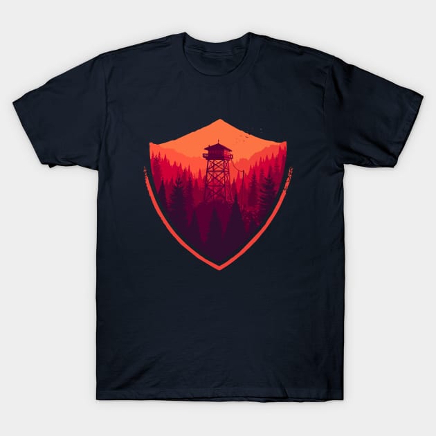 Firewatch: Campo Santo T-Shirt by ilvms